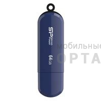 USB  64GB  Silicon Power  LuxMini 320  синий
