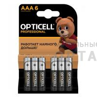 Элемент питания OPTICELL PROFESSIONAL LR03 BL6 (6/72)