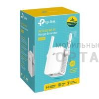 Повторитель беспроводного сигнала TP-Link RE205 AC750 Wi-Fi белый