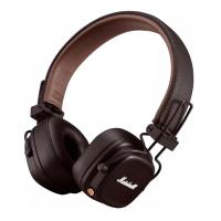 Наушники беспроводные накладные Marshall Major IV (Premium 1:1 качество), коричневые, в коробке