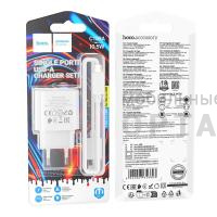 СЗУ в комплекте Hoco Premium C109A 10.5W (кабель Micro), белый