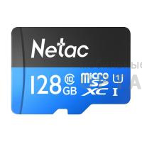 Карта памяти 128 Гб MicroSD Netac  P500  Eco  Class 10 UHS-I без адаптера Карта памяти 128 Гб MicroSD Netac  P500  Eco  Class 10 UHS-I без адаптера