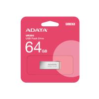 Флешка USB 64 Гб ADATA UR350, USB3.2 gen.1, металл, бежевый, серый