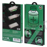 Стекло защитное, Антишпион закаленный Remax ES-02 с автоустановкой, для iPhone 15 Pro